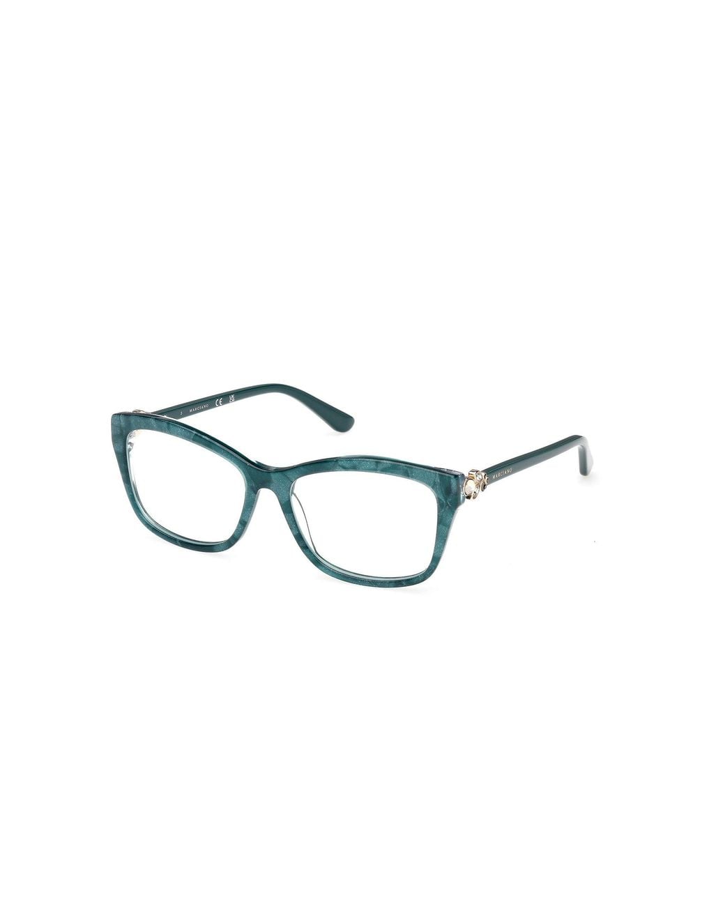 Guess Black Gm50050 089 Optical Frames Acetate Squared Normal