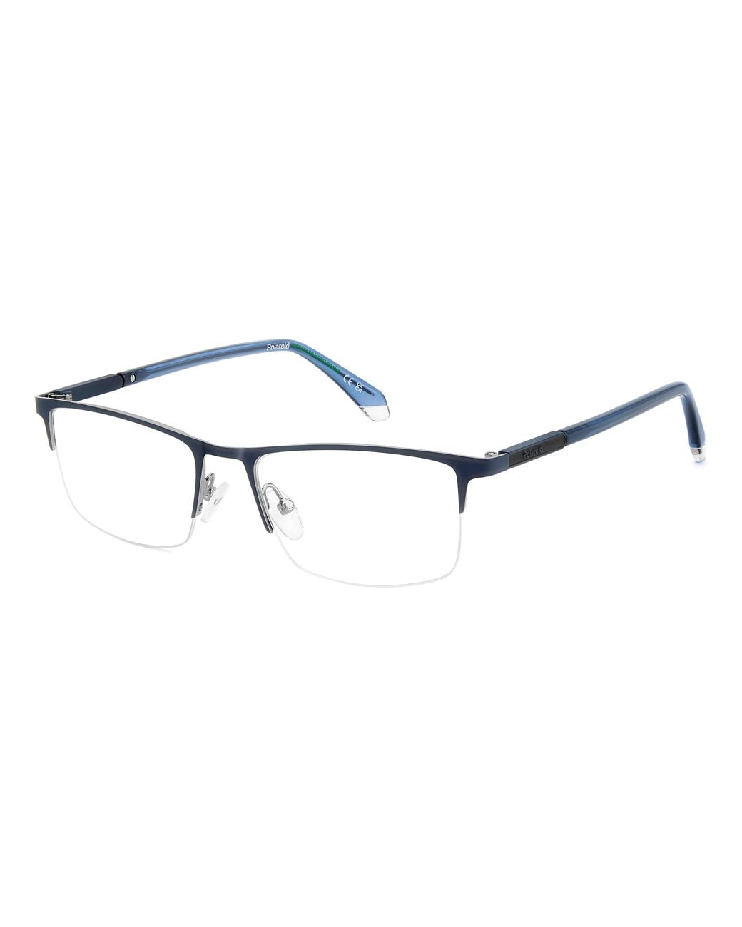 Polaroid Black Pld D599 Ku0 Optical Frames Metal Squared Normal for men