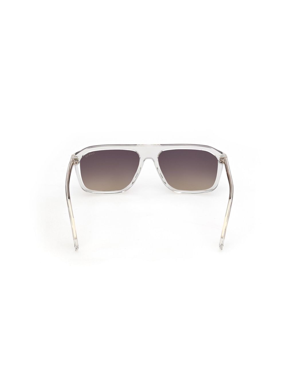 Guess Black Gu00311 26B Sunglasses Injected Smoke Squared Normal for men