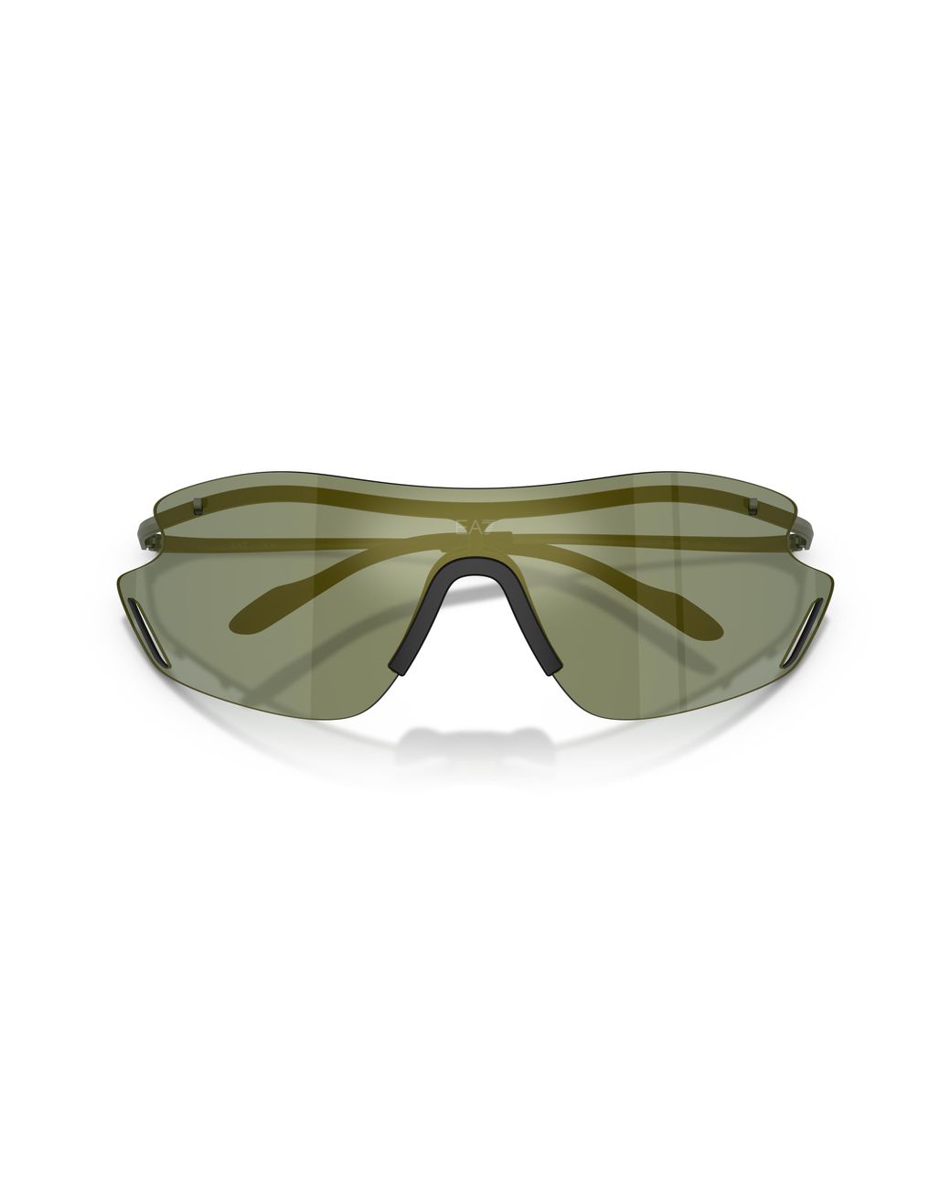 Moncler Green Q72001 34496R Sunglasses Metal Geometric Mirror for men