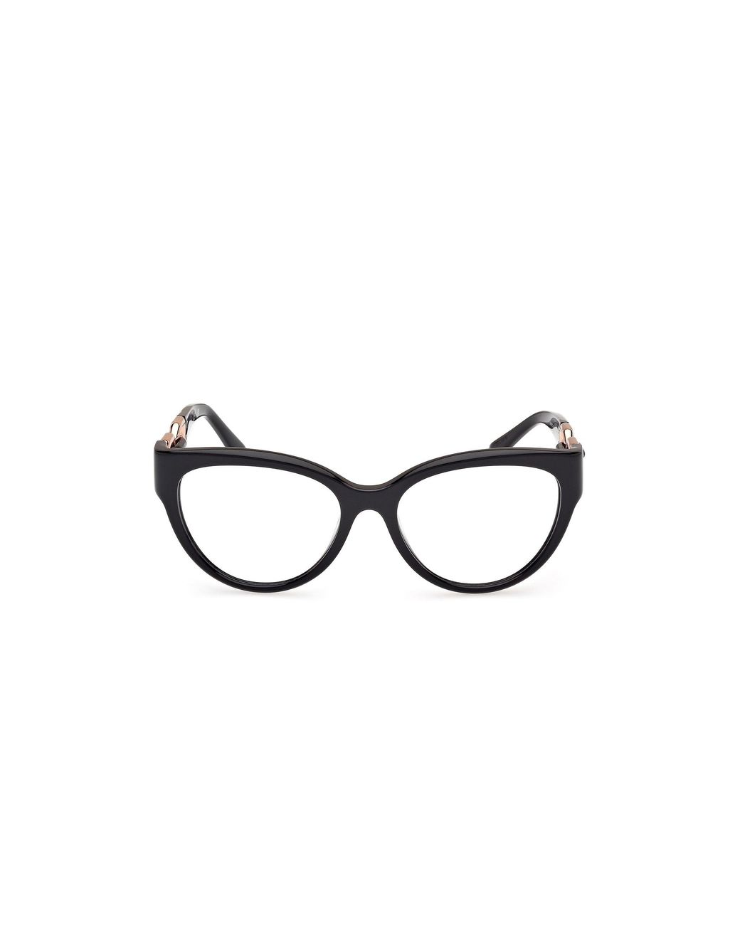 Guess Black Gu50182 001 Optical Frames Acetate Cat Eye Normal