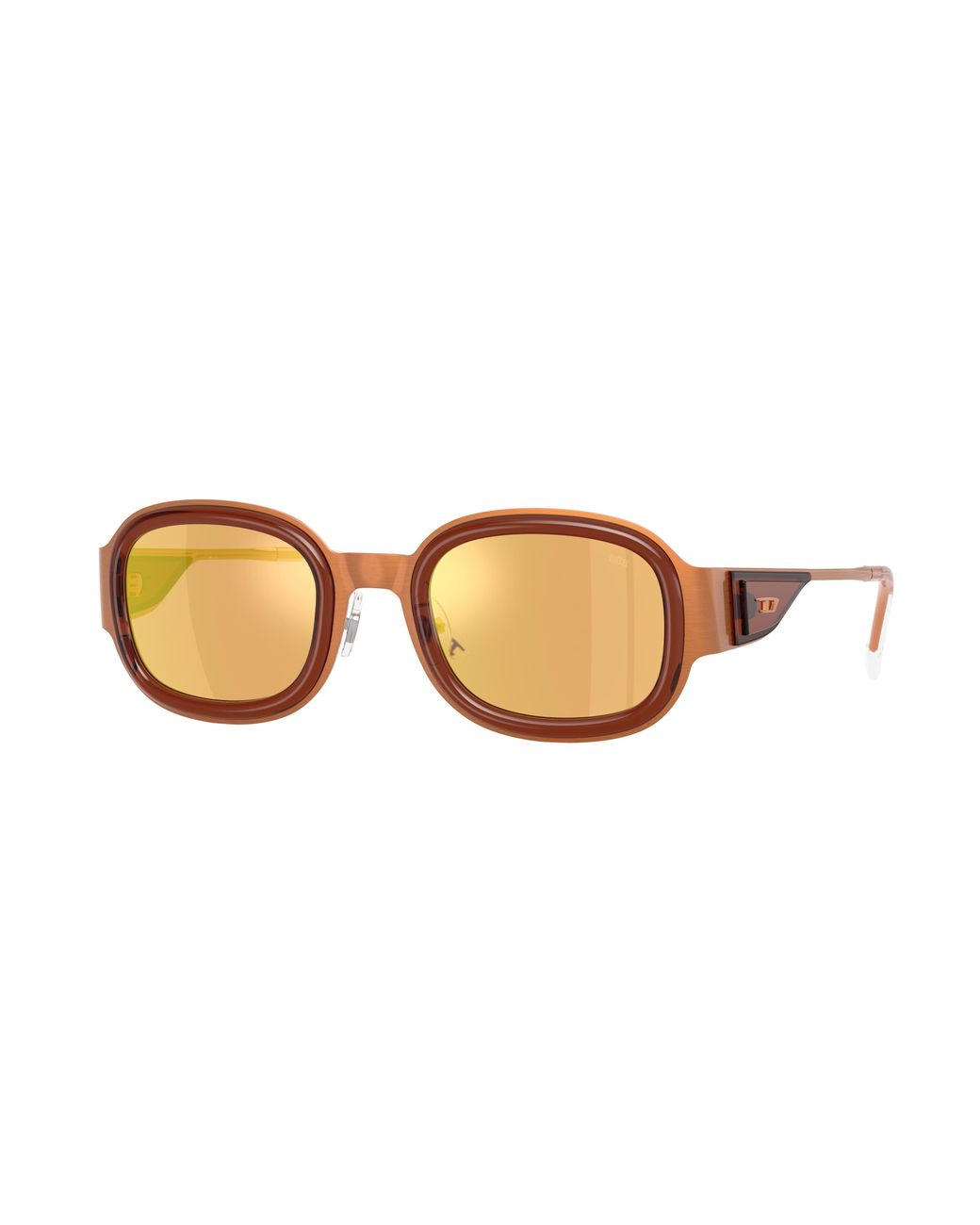 DIESEL Black Dl1020 10467J Sunglasses Metal Squared Normal