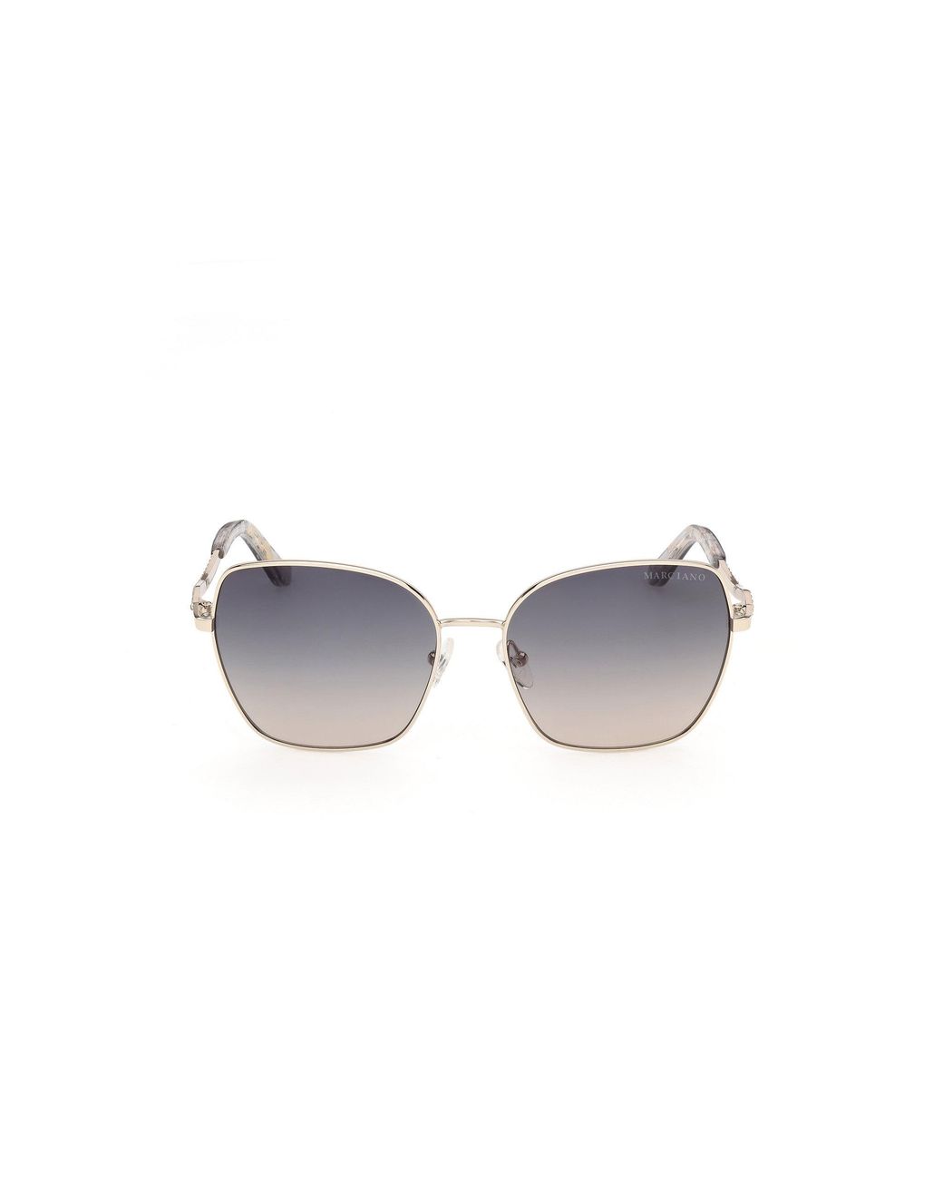 Guess Black Gm00047 33W Sunglasses Metal Squared Normal