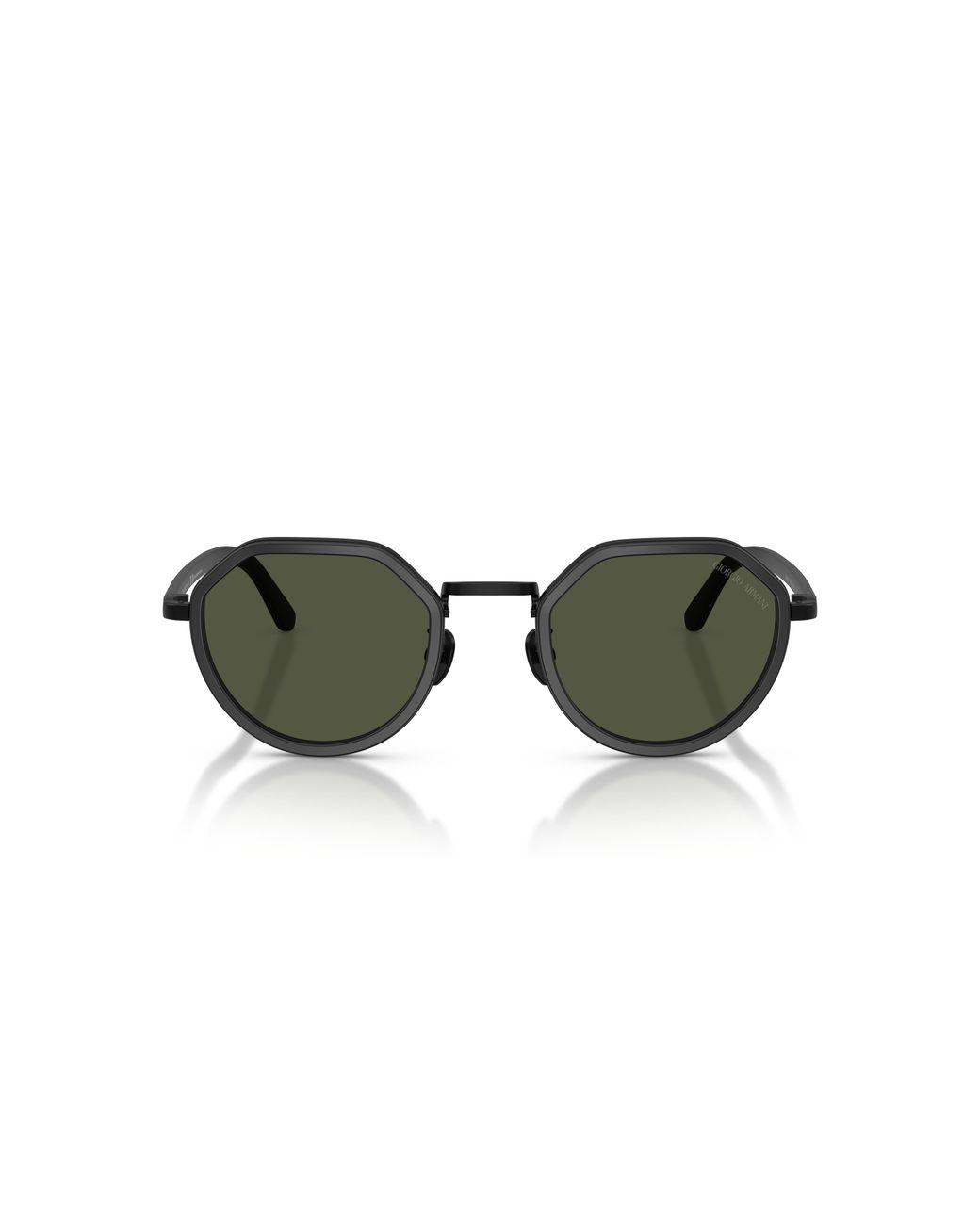 Giorgio Armani Black Ar6181 300131 Sunglasses Metal Round Normal for men