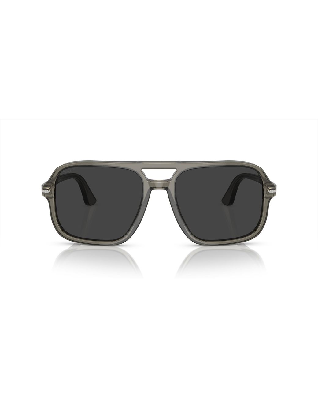 Persol Black Po3328S 110348 Sunglasses Acetate Pilot Polarized Anti-Glare for men