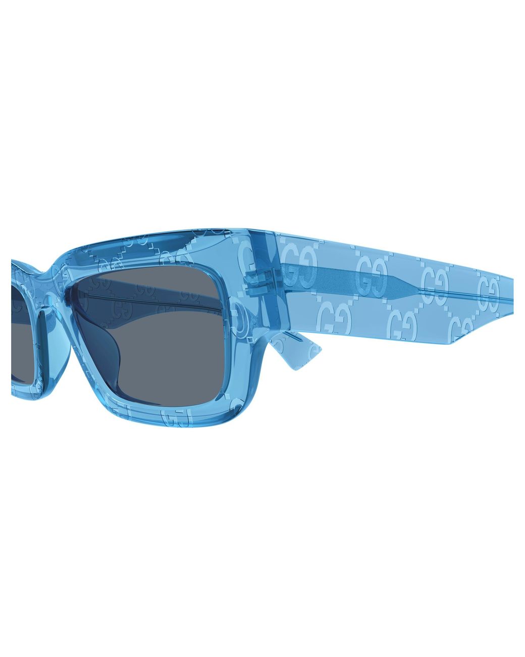 Gucci Blue Gg1838S 010 Sunglasses Acetate Squared for men