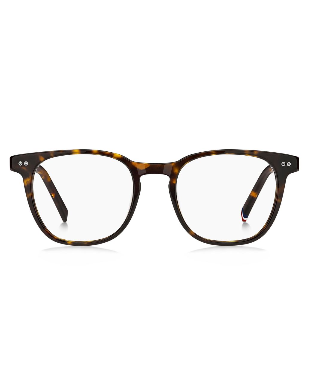 Tommy Hilfiger Black Th 2187 086 Optical Frames Acetate Squared Normal for men
