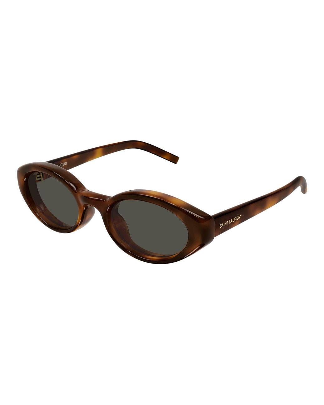 Saint Laurent Black Sl 567 Plump 002 Sunglasses Bio-Injected Cat Eye