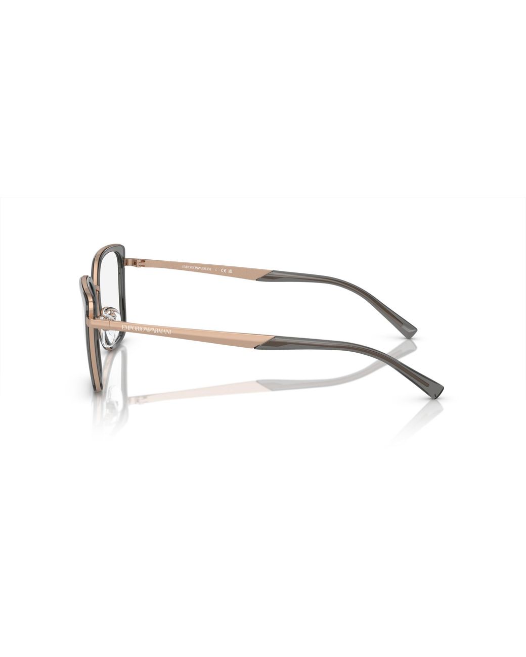 Emporio Armani Black Ea1152 3361 Optical Frames Metal Cat Eye Normal