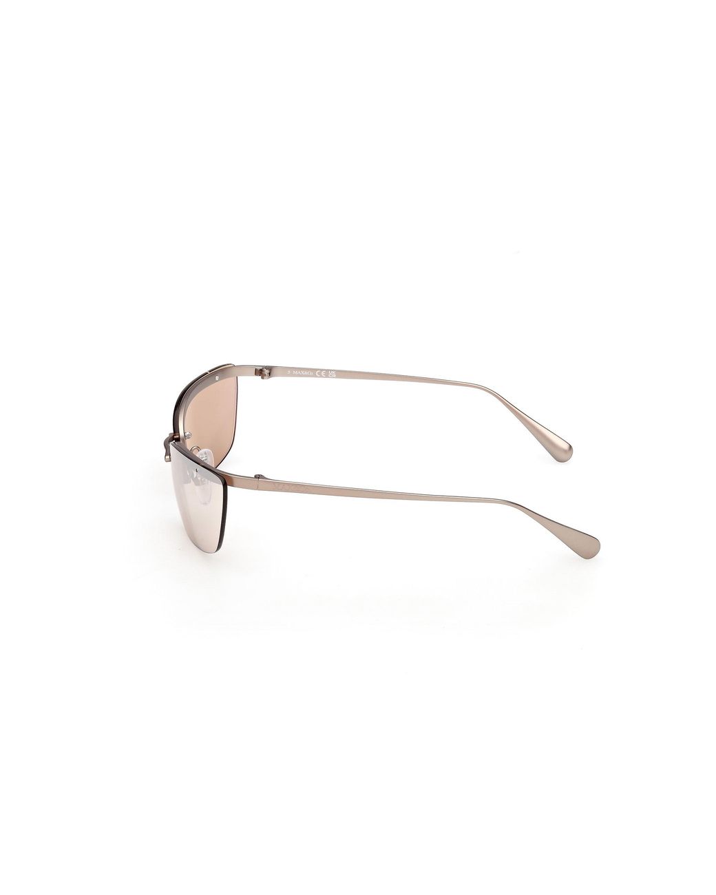 MAX&Co. Black Mo0150 38G Sunglasses Metal Butterfly Normal