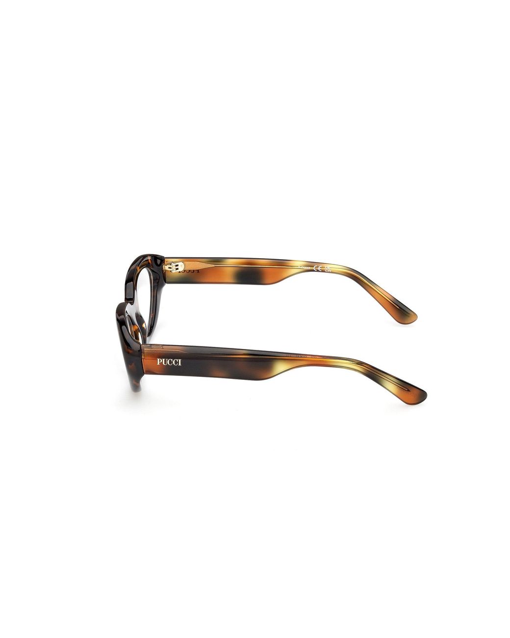 Emilio Pucci Black Ep5271 052 Optical Frames Acetate Cat Eye Normal