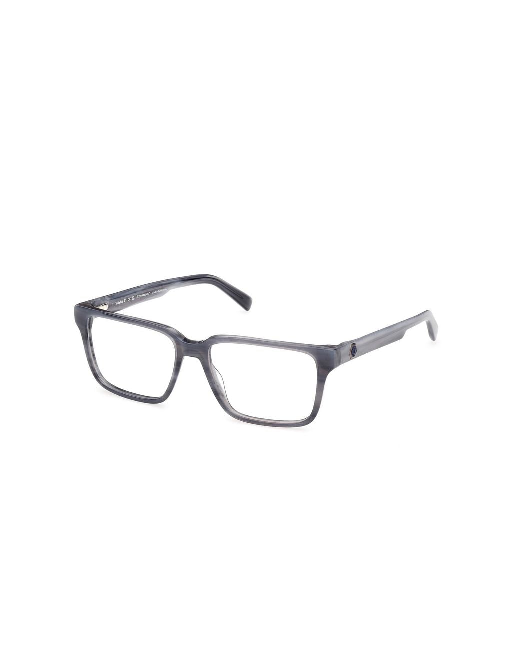 Timberland Black Tb50126 64 Optical Frames Acetate Squared Normal for men