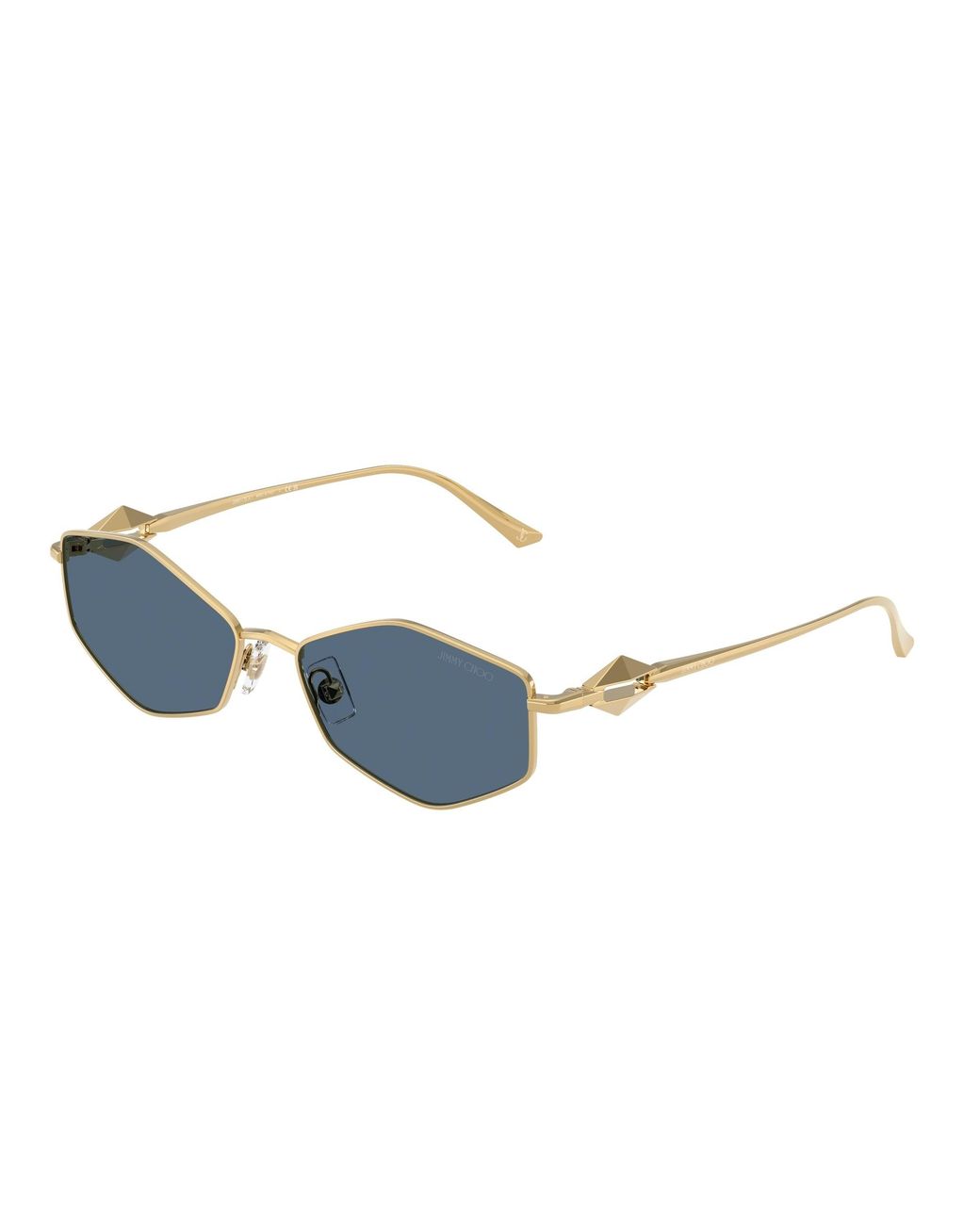 Jimmy Choo Black Jc4017 302380 Sunglasses Metal Round Normal