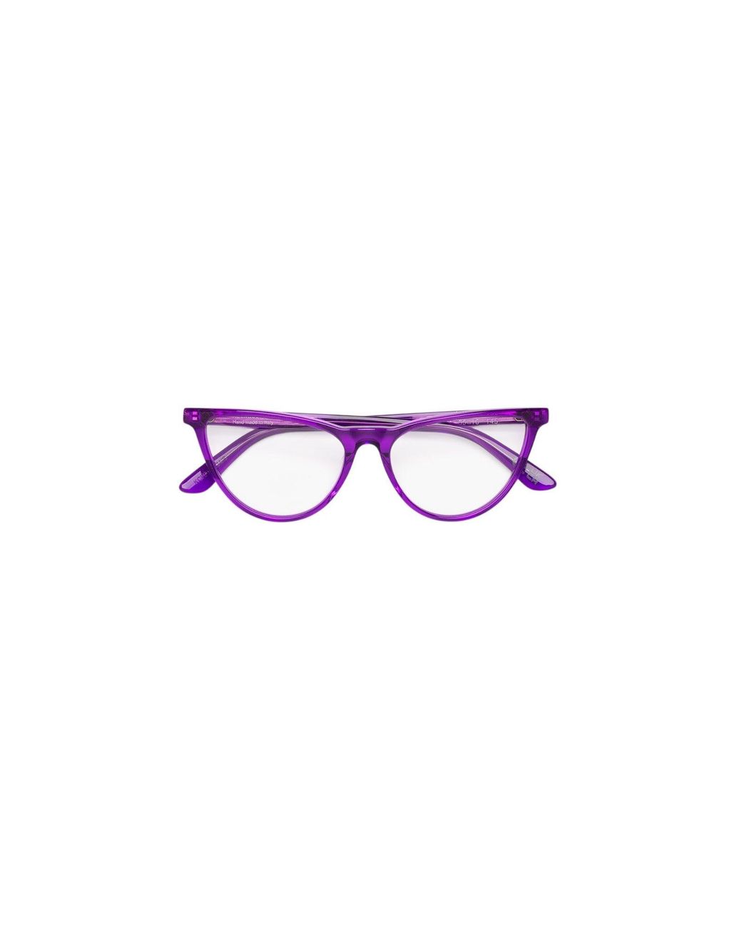 Retrosuperfuture Black Kcr Numero 135 Violissimo Optical Frames Acetate Cat Eye