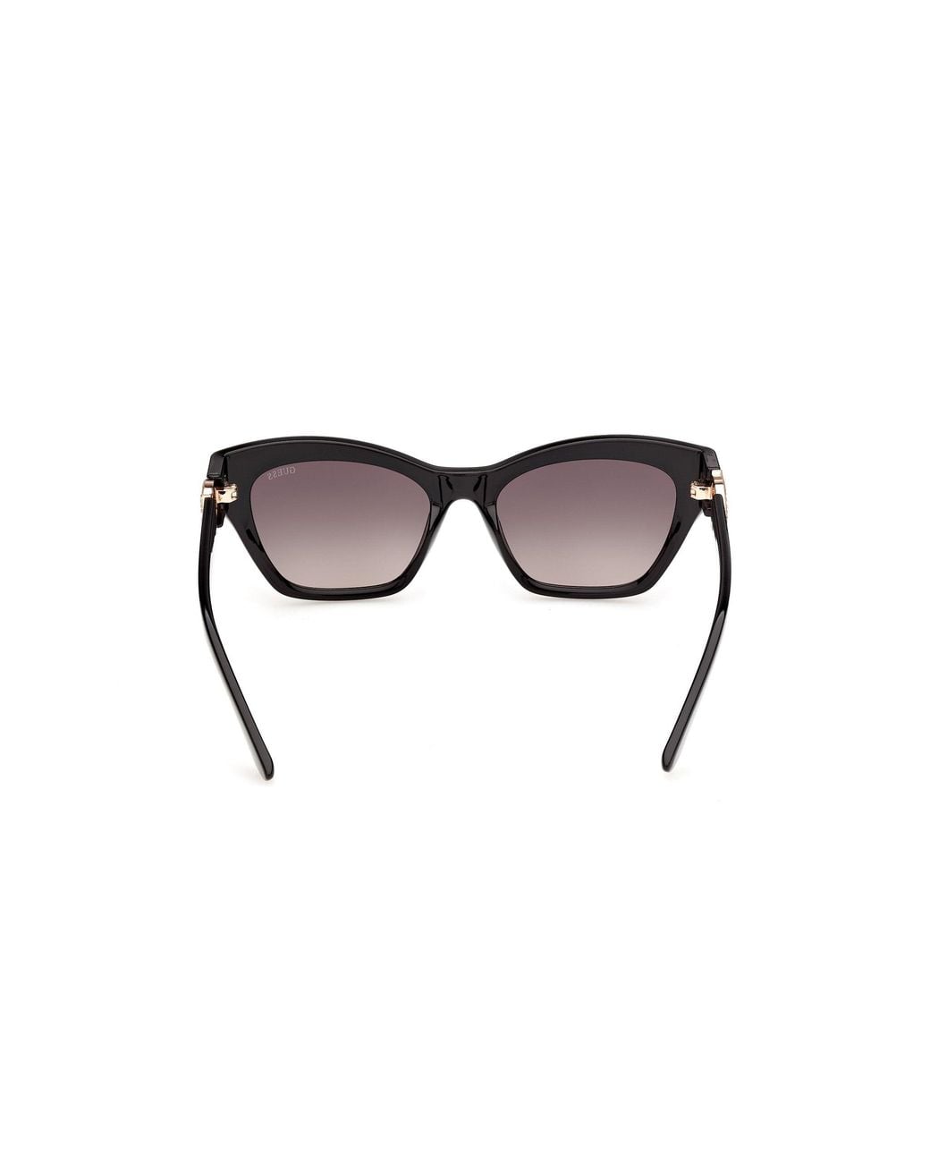 Guess Black Gu00360 01B Sunglasses Injected Smoke Squared Normal
