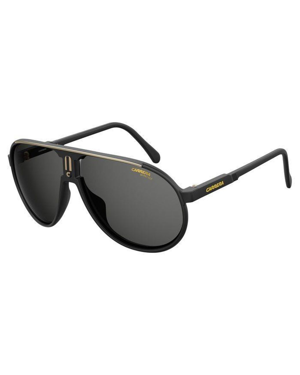 Carrera Black Champion/N 003/Ir Sunglasses Plastic Pilot Normal Shaded