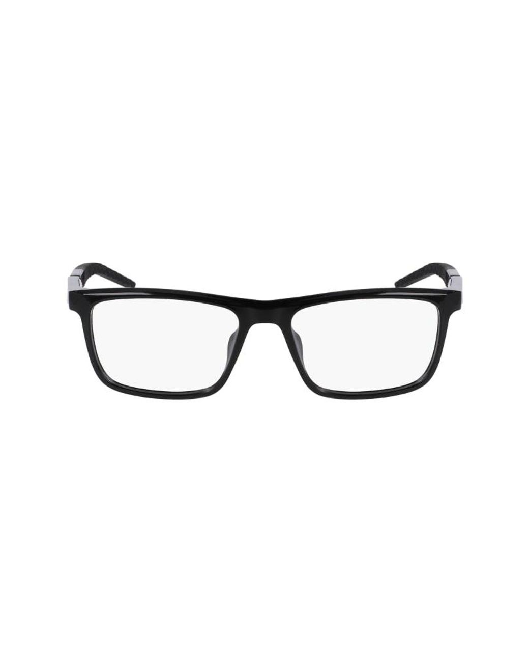 Nike Black 7057 001 Optical Frames Bio-Inject Squared Normal Photochromatic for men