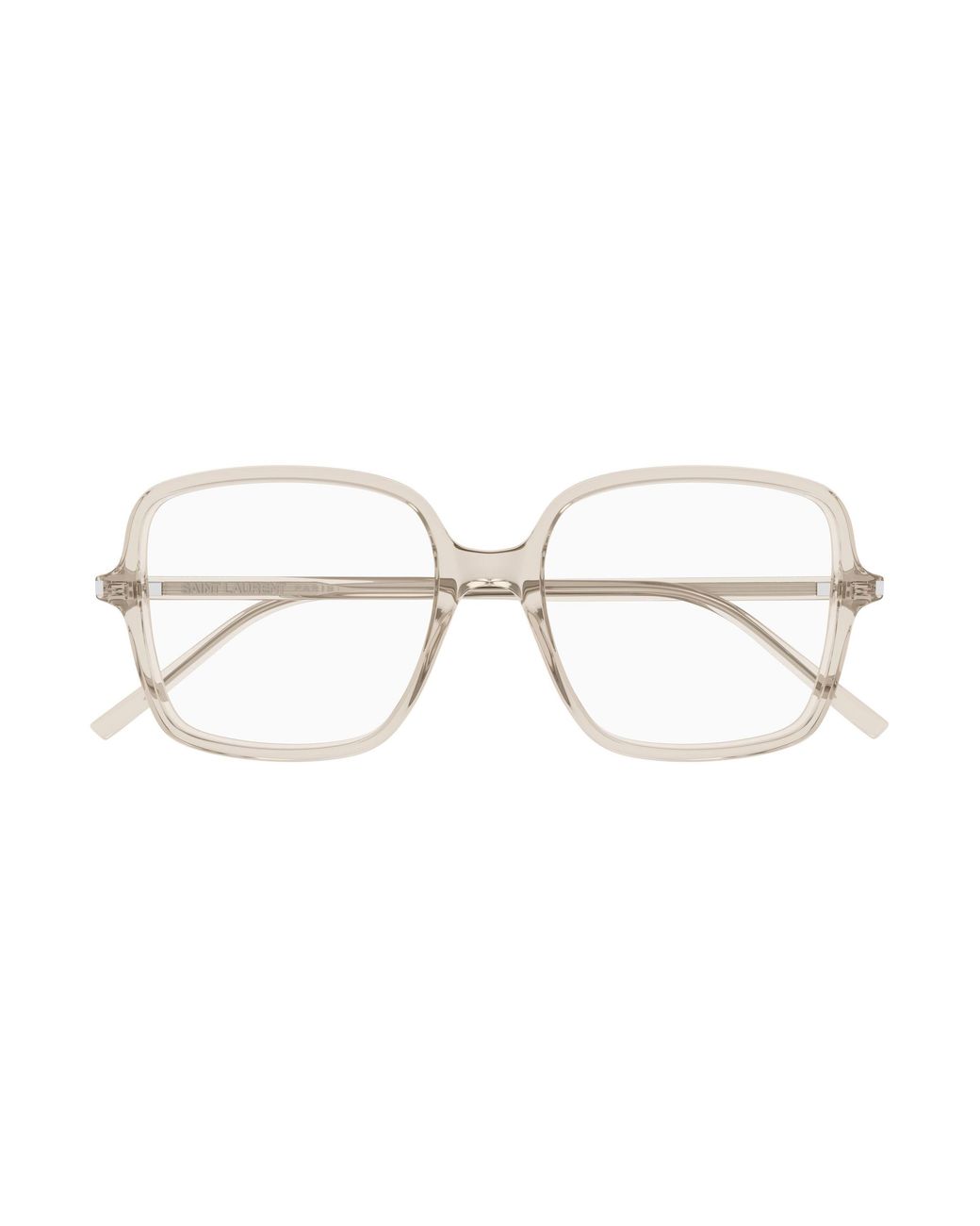 Saint Laurent Black Sl 892 004 Optical Frames Acetate Transparent Squared Antiriflesso