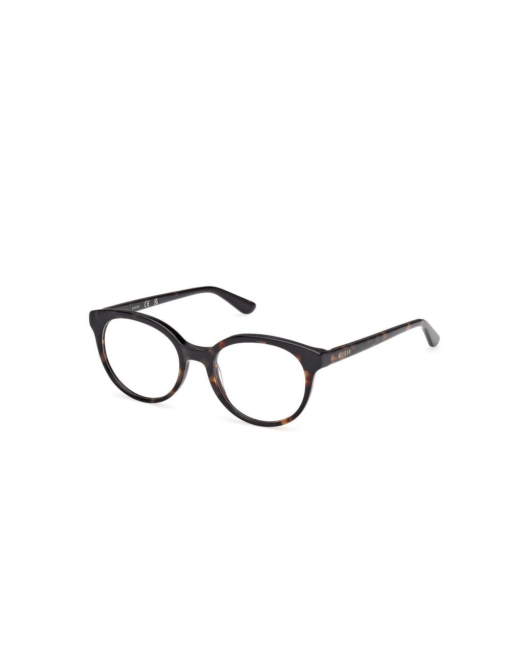 Guess Black Gu50270 052 Optical Frames Acetate Round Normal