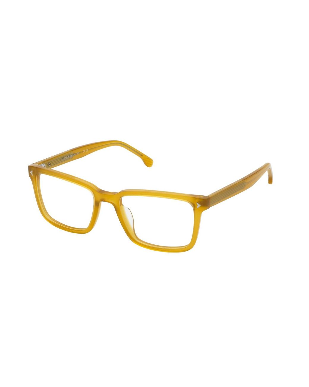 Lozza Black Vl4349 Ischia 3 06M3 Optical Frames Acetate Squared for men