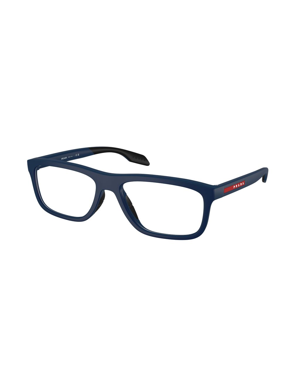 Prada Linea Rossa Black Ps 05Tv 21V1O1 Optical Frames Injected Transparent Pillow Normal for men