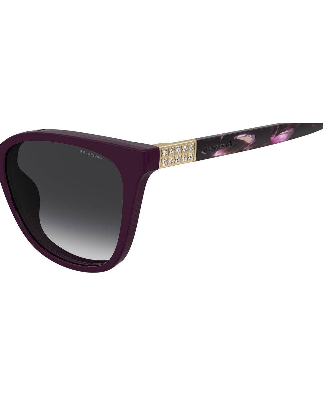 Pierre Cardin Black P.C. 8550/C Lhf/Wj Optical Frames Acetate Cat Eye Polarized Nuanced