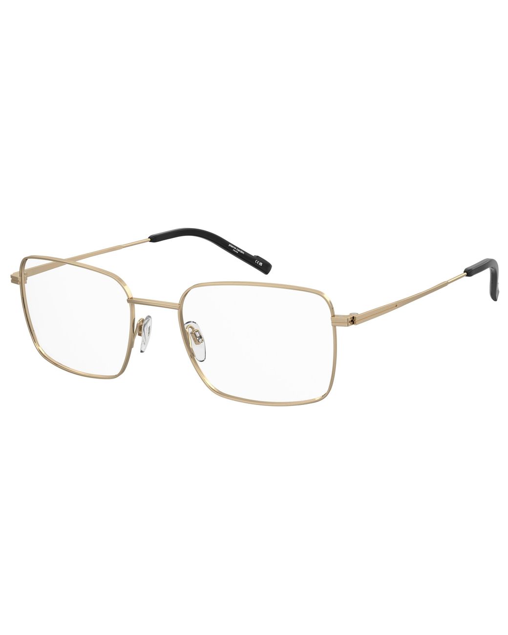 Pierre Cardin Black P.C. 6914 J5G Optical Frames Metal Squared Normal for men