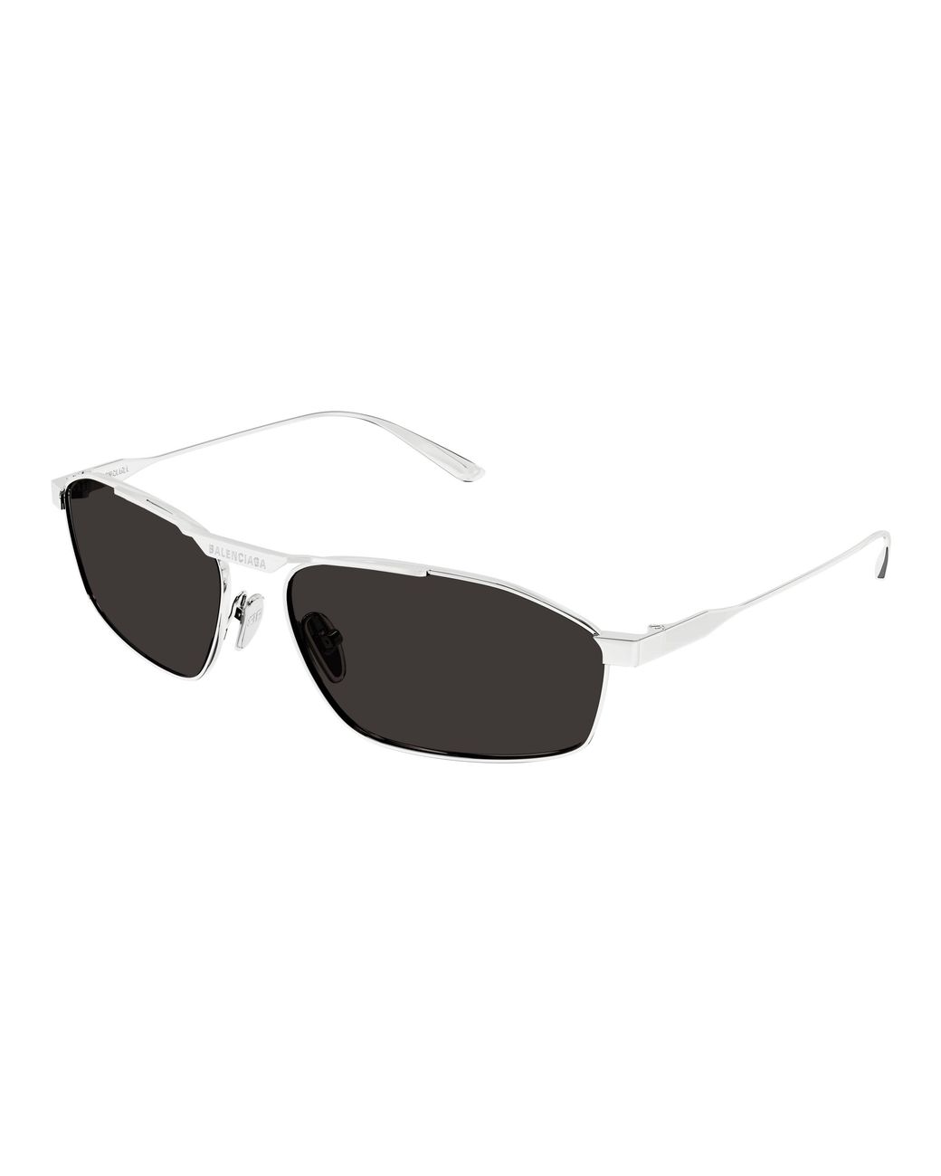Balenciaga Black Bb0416S 002 Sunglasses Acetate Pilot for men
