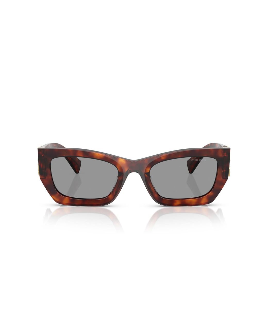 Miu Miu Black Mu 09Ws 21C40O Sunglasses Acetate Squared Normal