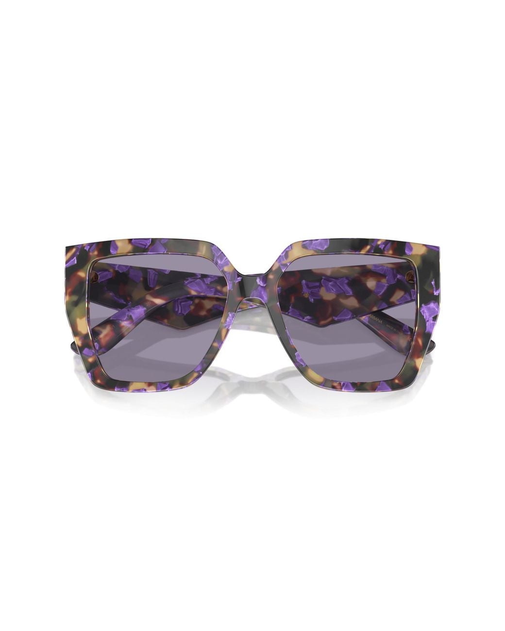 Dolce & Gabbana Black Dg4438 3439/1 Sunglasses Acetate Squared Normal