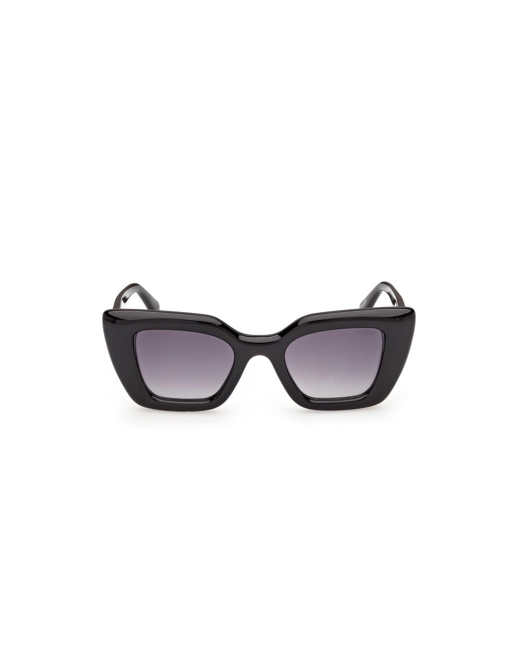 Guess Black Gu00353 01B Sunglasses Injected Smoke Squared Normal