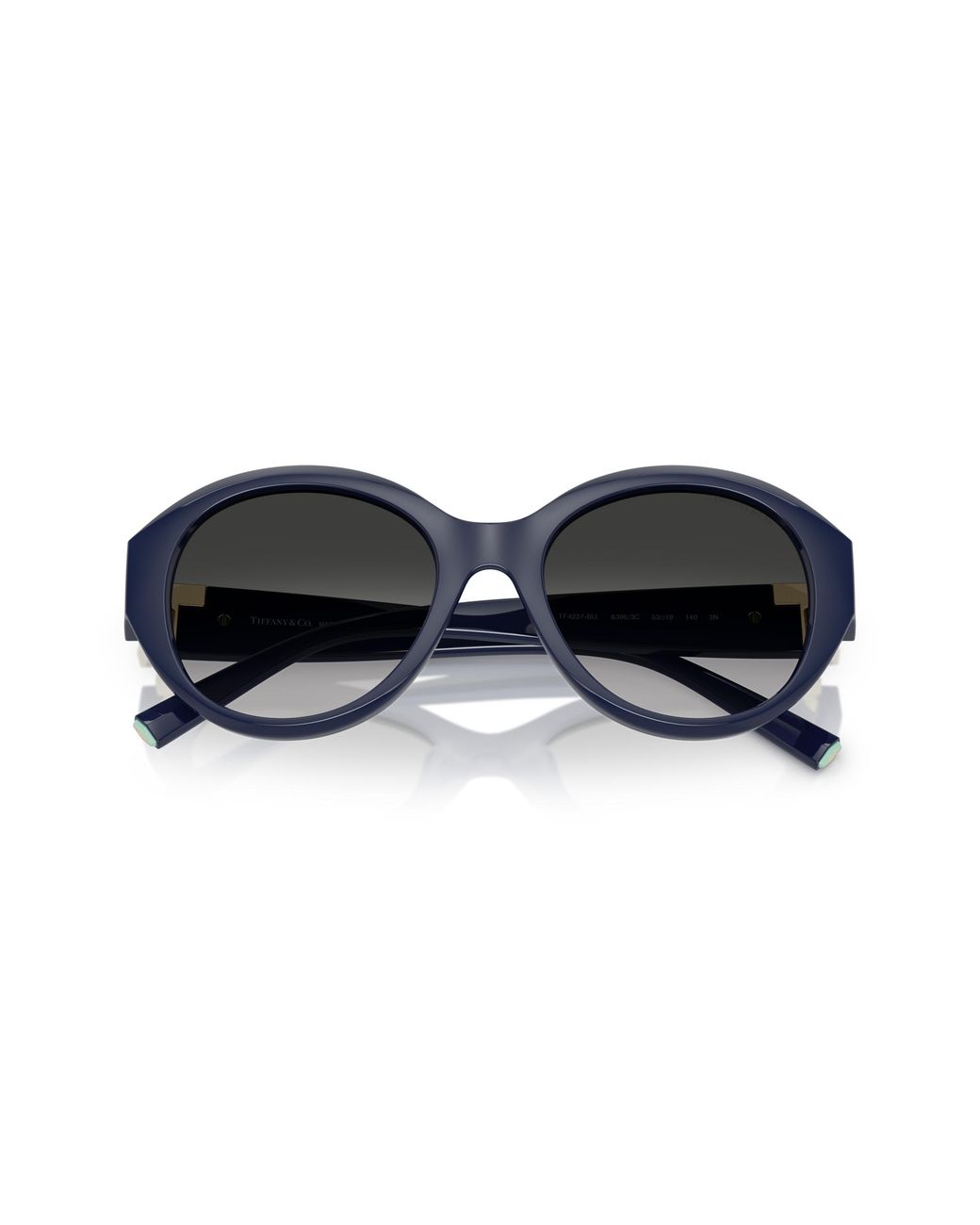 Tiffany & Co Black Tf4227Bu 83963C Sunglasses Injected Round Normal Shaded