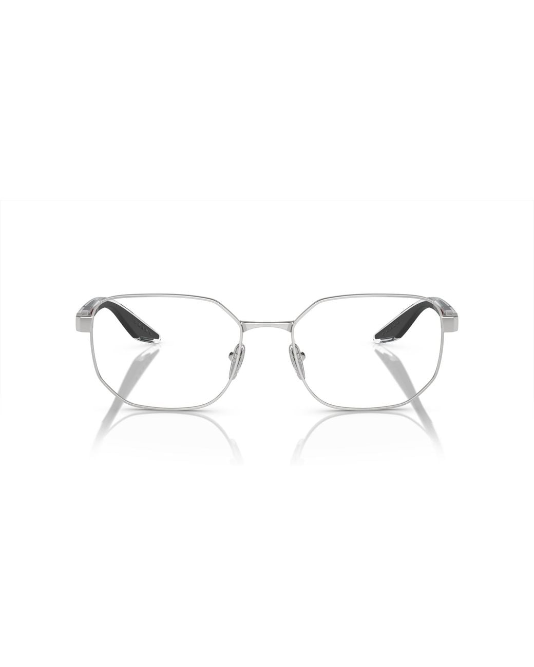 Paradas Linea Rosa Prada Linea Rossa Ps 50Qv 1Bc1O1 Optical Frames Metal Geometric Normal ...