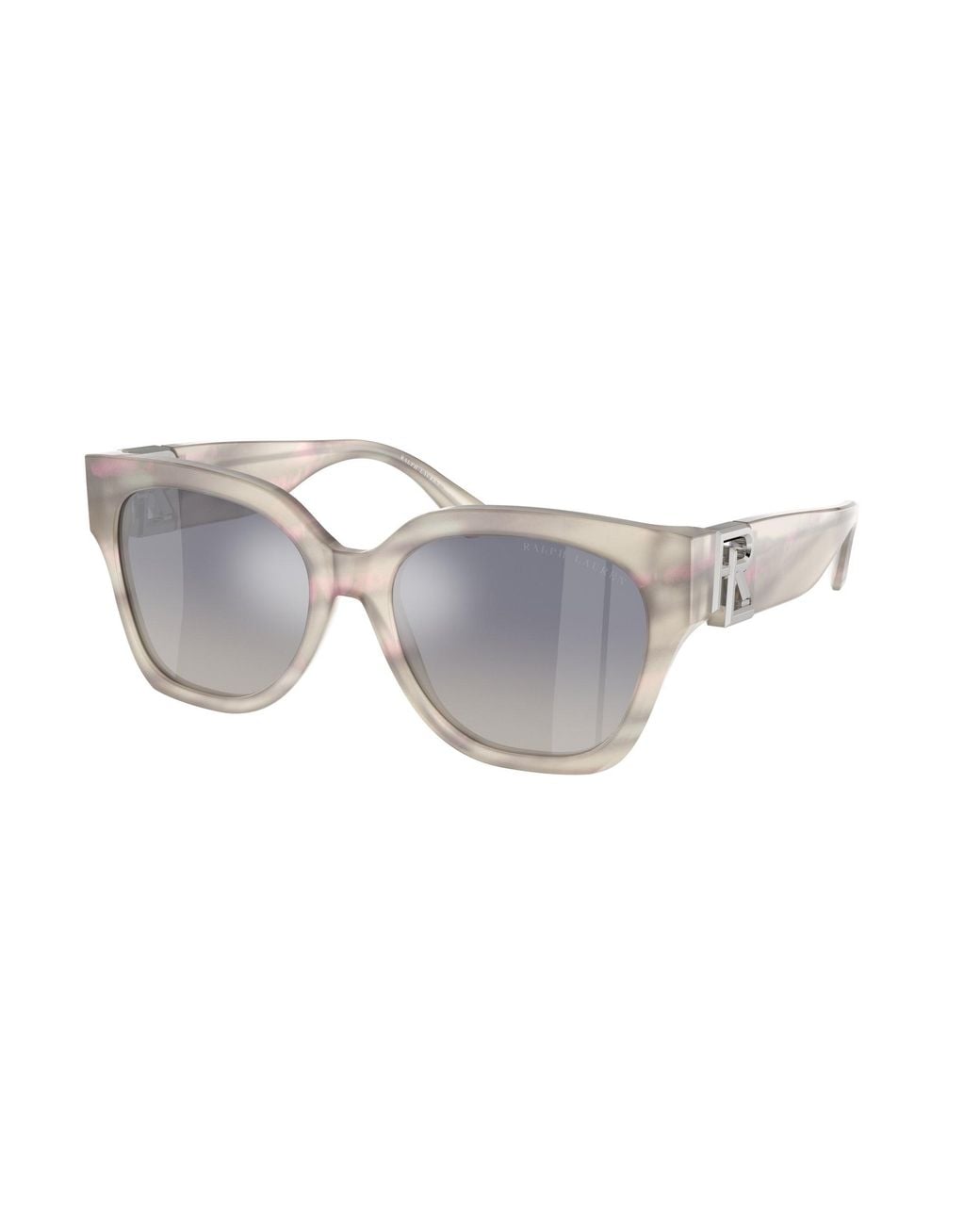 Ralph Lauren Black Rl8221 The Overszed Ricky 61774L Sunglasses Acetate Butterfly Normal Shaded