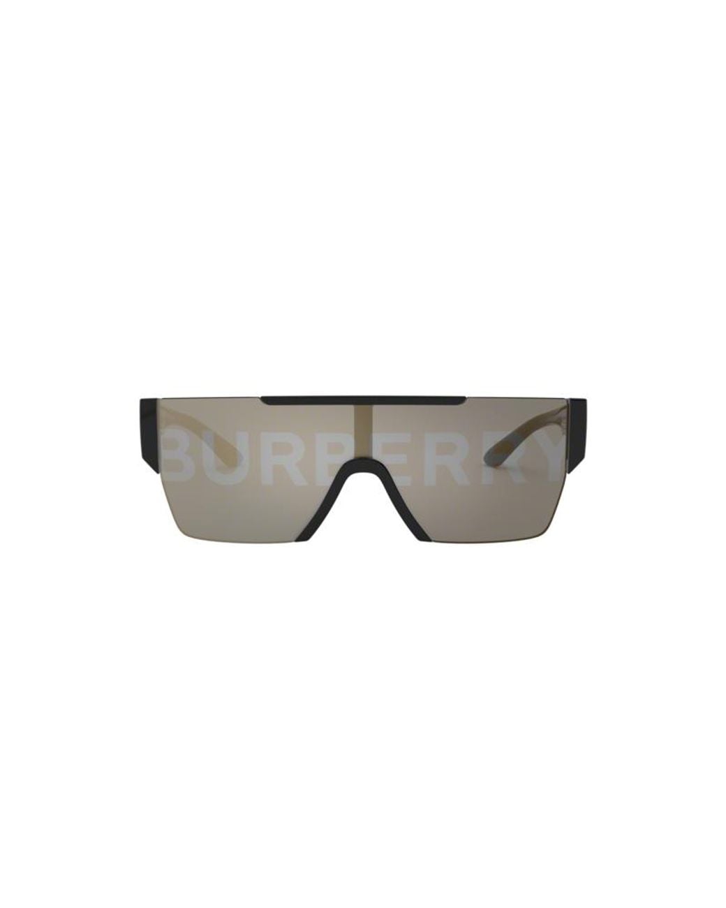 Burberry Gray Be4291 3001/G Sunglasses Nylon Squared Normal Decoration for men