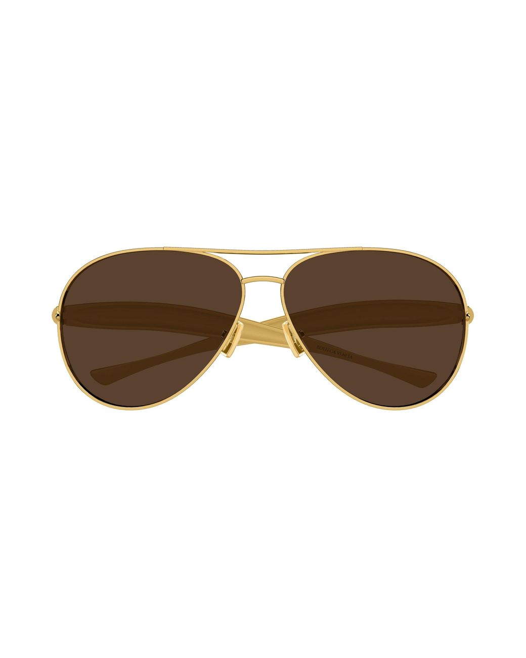 Bottega Veneta Black Bv1305S 007 Sunglasses Metal Pilot