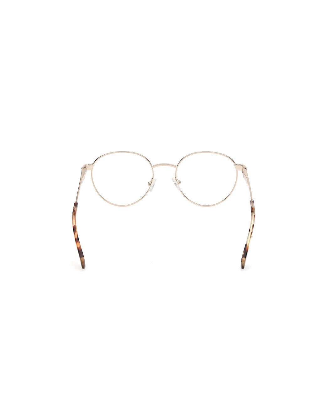 Guess Black Gu5221 032 Optical Frames Metal Round Normal