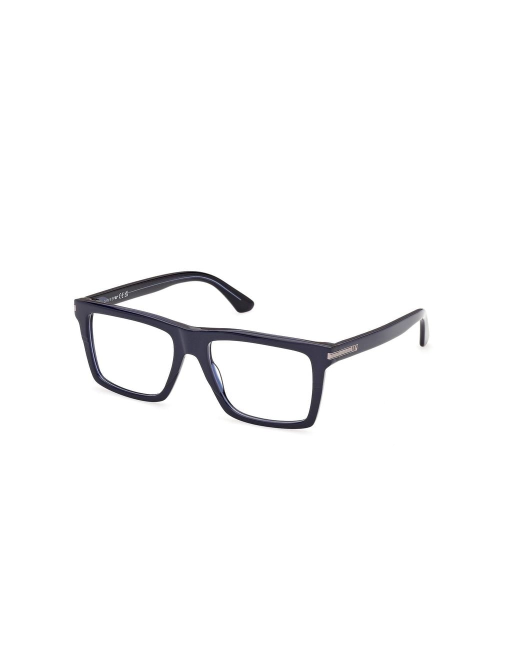 Web Black We5483 92 Optical Frames Acetate Squared Normal for men