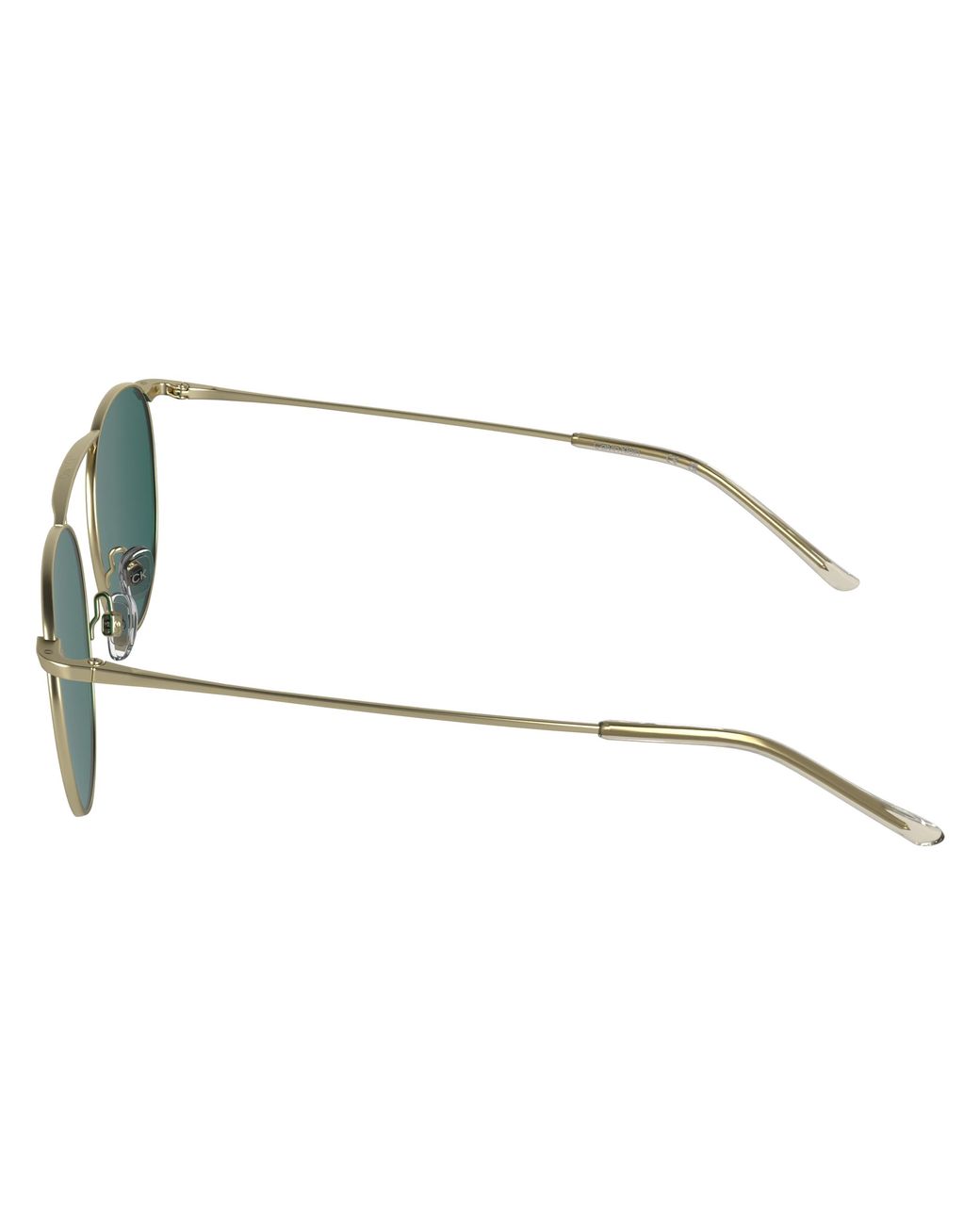 Calvin Klein Black Ck26106St 717 Sunglasses Titanium Petrolium Geometric Normal