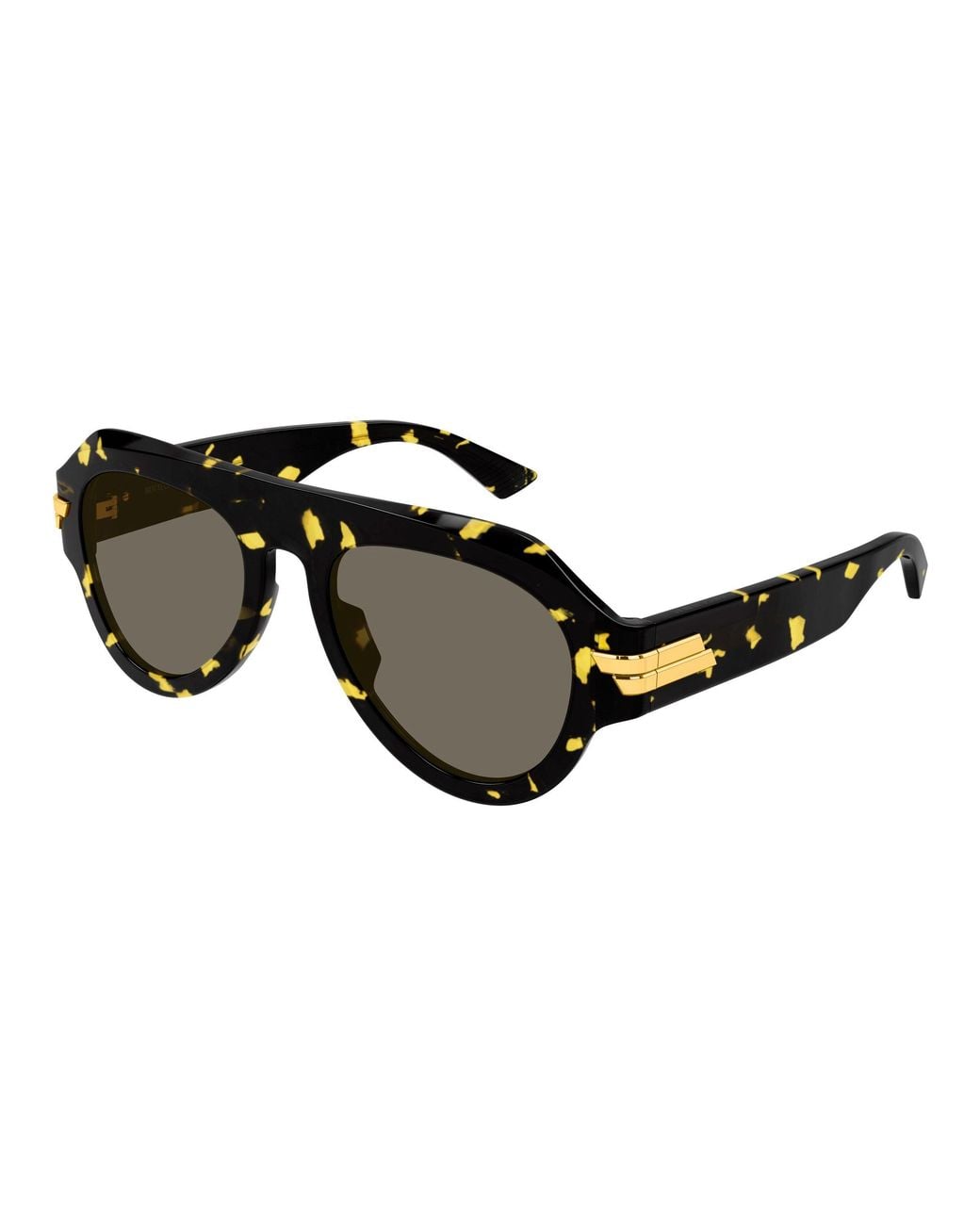 Bottega Veneta Black Bv1488S 002 Sunglasses Acetate Pilot