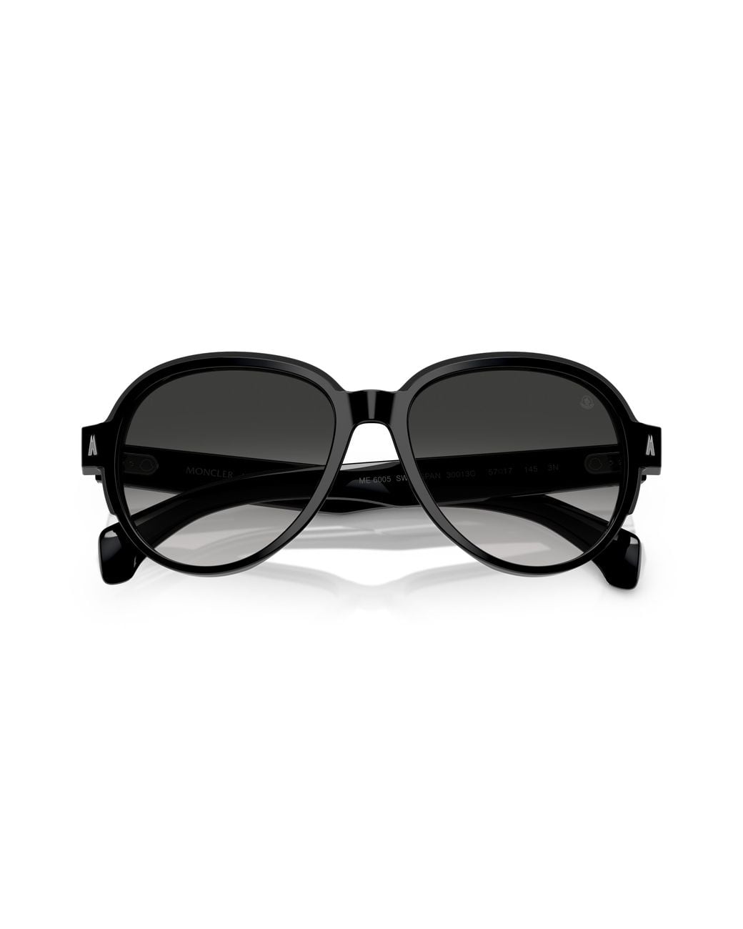 Moncler Black Me6005 Swanspan 30013C Sunglasses Acetate Pilot Normal Nuanced