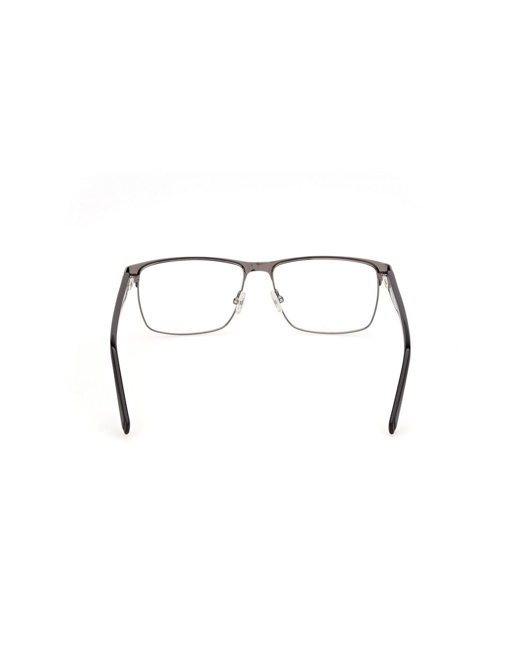 Guess Black Gu50450 9 Optical Frames Metal Squared Normal for men