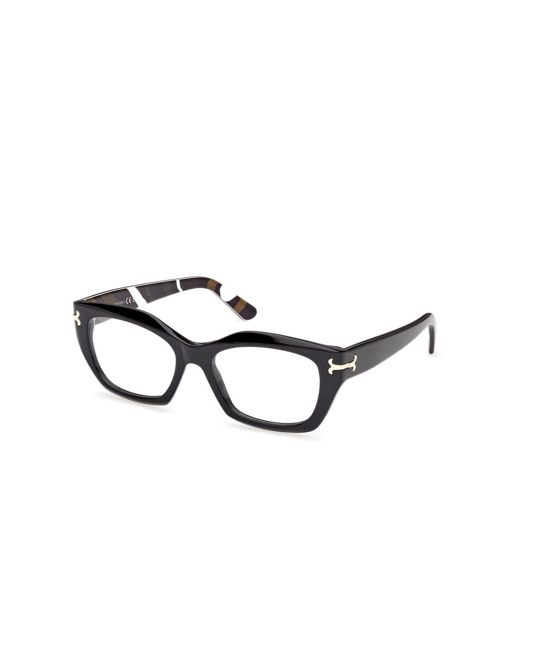 Emilio Pucci Black Ep5270 5 Optical Frames Acetate Squared Normal