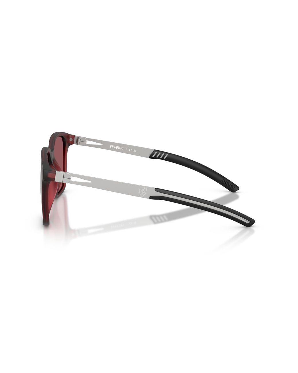 FERRARI SCUDERIA Black Fz6025D 508/B5 Sunglasses Injected Squared Normal
