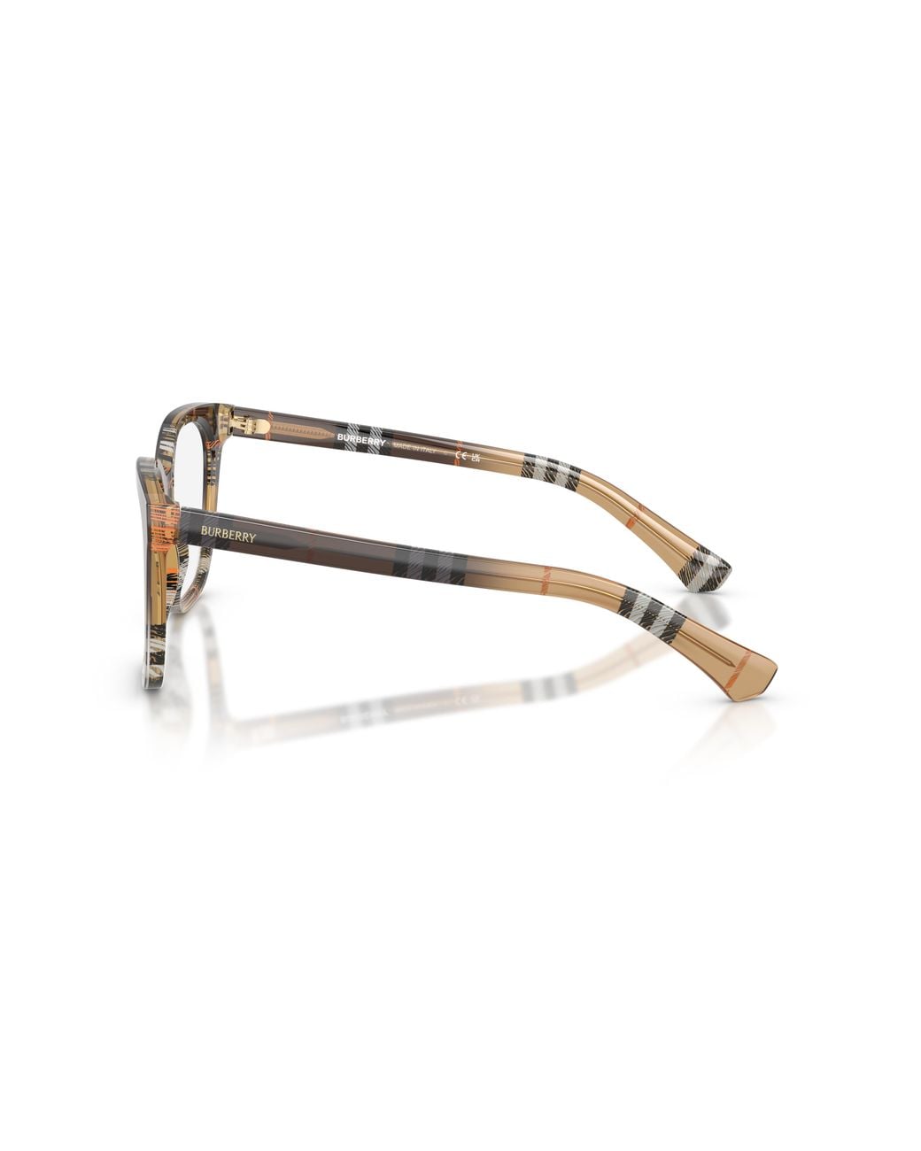 Burberry Black Be2438 4202 Optical Frames Acetate Squared Normal