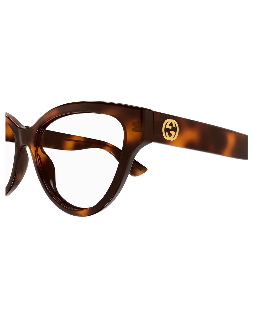 Gucci Black Gg1581O 002 Optical Frames Injected Transparent Round