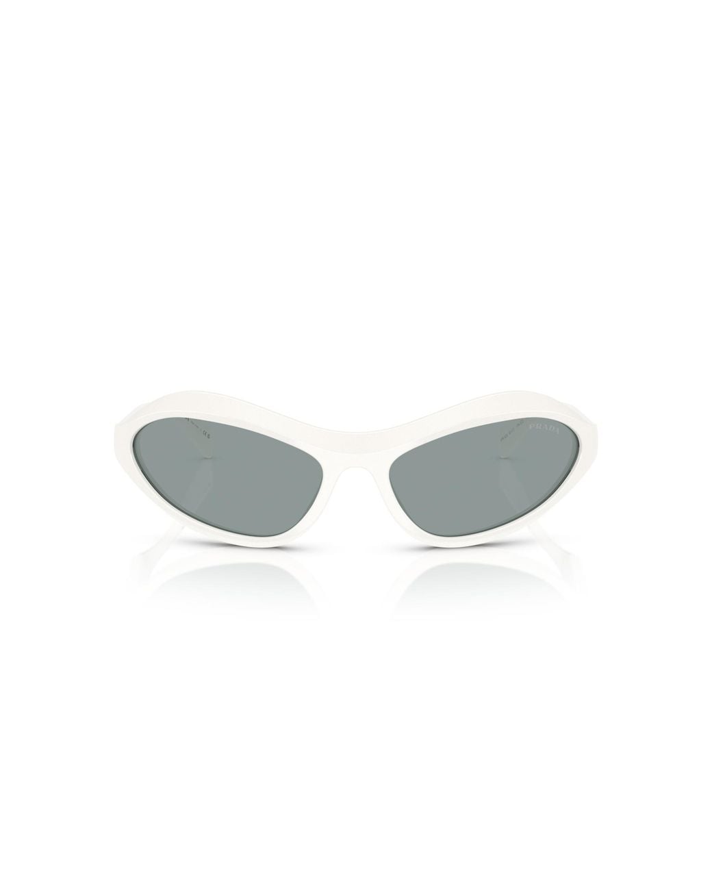 Prada Black Pr A20S 17K3C2 Sunglasses Acetate Geometric Normal