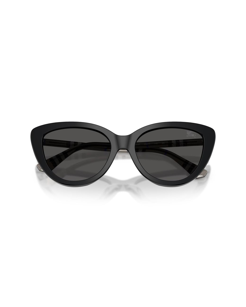 Burberry Black Be4457 416587 Sunglasses Acetate Cat Eye Normal