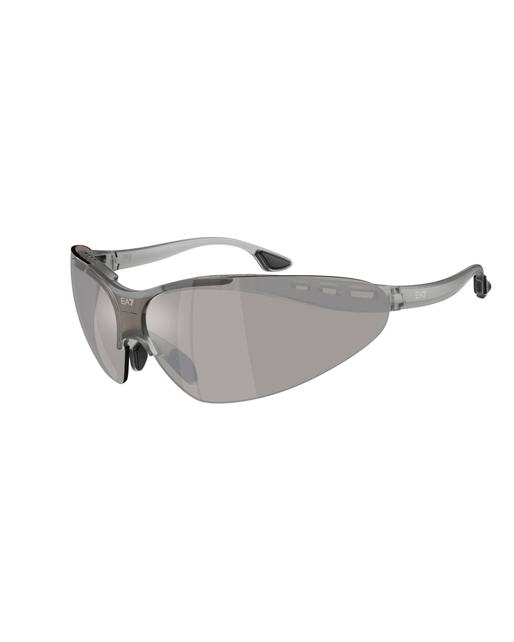 Moncler Black Q74007 63586G Sunglasses Injected Geometric Mirror for men