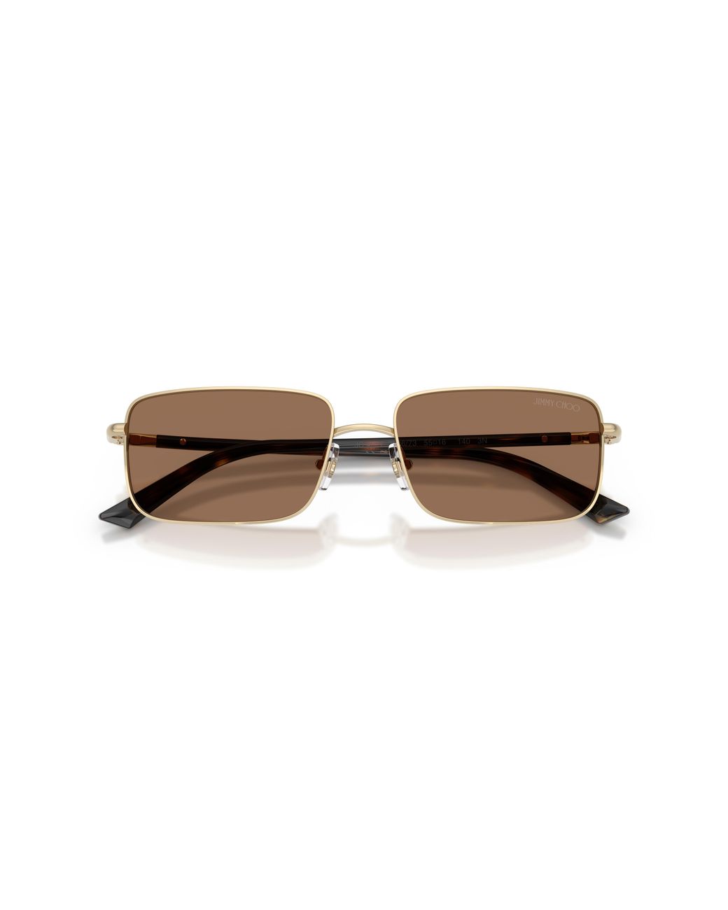 Jimmy Choo Black Jc4027 300673 Sunglasses Metal Squared Normal